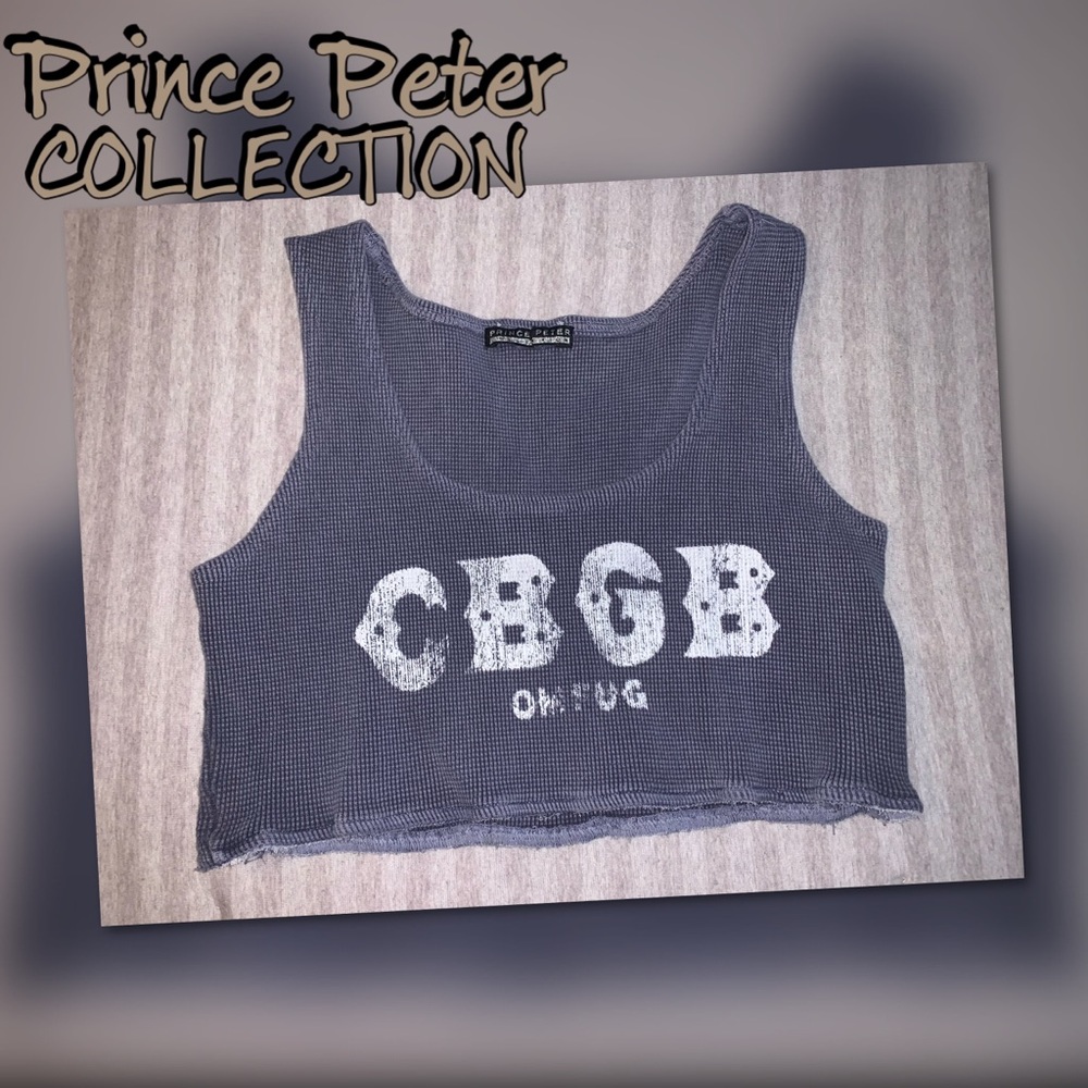 PRINCE PETER COLLECTION - CBGB CROP TANK